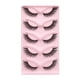 thumbnail image 5 of Pestañas postizas TQEHS Cat Eye 3D 5 pares color negro, 5 of 6