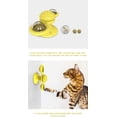 thumbnail image 3 of Interactive Cat Toy Rotating Windmill Teasing Scratching Tickling Hairbrush, Chew Toy with Twinkle Ball Catnip, 3 of 6