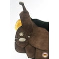 thumbnail image 7 of 16 In HILASON Western Horse Saddle American Leather Flex Tree Trail & Pleasure Brown, 7 of 7