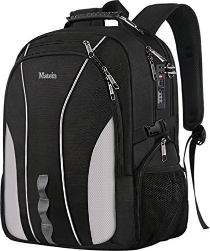 Men' Backpack，Multifunctional Travel Business Bag Outdoor Laptop Backpack Water Resistant Luggage Rucksack,Black-OneSize