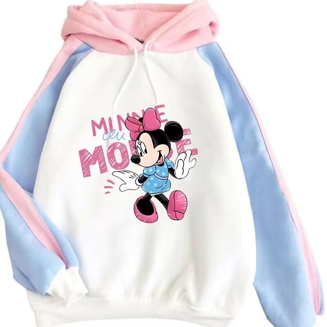 Sudadera SANMU Loose Minnie Mouse Smile Print