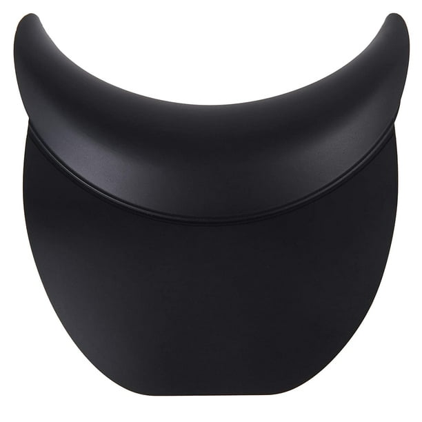 Cojín para reposacabezas de gel para salón, almohada para el cuello con cuenco de champú de silicona antideslizante, herramienta para lavabo para lavado de cabello para salón y hogar, color negro, 1