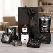 Delsoren Gift Box for Men,Birthday Gifts for Men Gift Baskets for Man Male Retirement Gifts Man Set Unique Ideas Present Box for Husband,Dad,Boyfriend