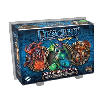 Descent: 2nd Edition - Bonds of The Wild Hero and Monster Collection