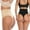 black+beige, variant on Corset Thong Body Shaper Sexy Thong High Waist Tummy Control Invisible Shapewears,beige,M