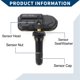 thumbnail image 5 of Sensor de presión de neumáticos No.426070E040 para Mazda CX-9 2007-2015, Sensor de monitoreo de presión de neumáticos 1 Pcs 433MHz, 5 of 7