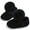 Black, variant on Infant Baby Girl Cute Pom Pom Anti-Slip Crib Shoes Pre-Walker Shoes 0-18M, 5 Colors (Red, 3/12-18 Months)