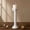 B, variant on White Resin Roman Column Candle Holders Set of 3 Pillars for Home Decor Photography Props