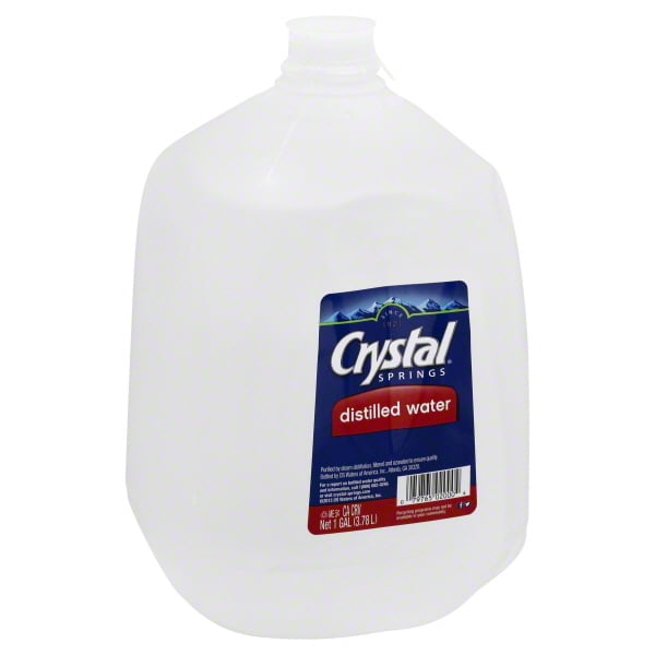 Crystal Springs Distilled Water 1 Gallon Walmart Com