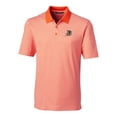 thumbnail image 2 of Men's Cutter & Buck  Orange Durham Bulls Big & Tall Forge Tonal Stripe Stretch Polo, 2 of 3