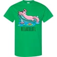 thumbnail image 3 of Inktastic Relaxolotl Cute Axolotl on Summer Vacation T-Shirt, 3 of 5