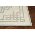 thumbnail image 1 of 27" X 45" X 0.'5" Ivory Grey Wool Rug, 1 of 1