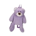 thumbnail image 2 of Mochila de oso de peluche, mochila bonita y suave a la moda para adolescentes y niñas universitarias Púrpura, 2 of 8