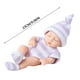 thumbnail image 3 of Muñeca bebé reborn realista de 18 cm con extremidades ajustables y piel de vinilo suave | Juguete de simulación realista para coleccionistas, accesorios de fotografía o regalo, 3 of 6