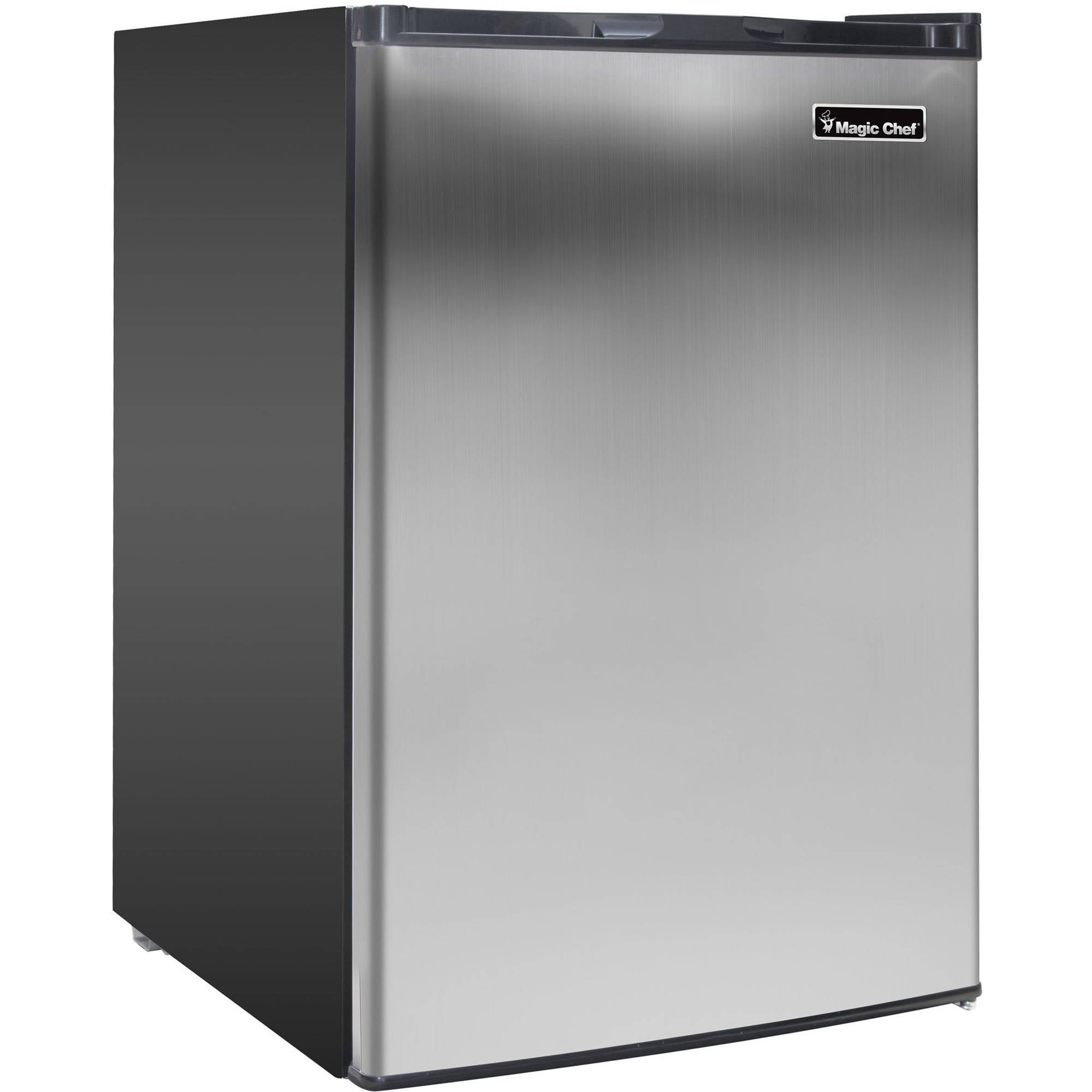 Magic Chef 3.0 cu ft Compact Upright Freezer, Stainless Steel