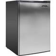 thumbnail image 2 of Magic Chef 3.0 cu ft Compact Upright Freezer, Stainless Steel, 2 of 5