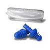 HEAROS 7411 F4 Reusable Earplug, NRR27. Uncorded, Regular, Case, Blue, (50Pairs)