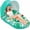 Green, variant on Pool Float with Canopy - Inflatable Pool Floaties Adult Lounger Floats Raft Floating Chair with Cup Holders for Swimming Pool Lake Water Lounge Float Beach Pool Party Toys for Adults