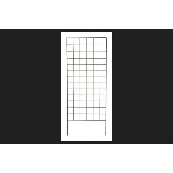 American GardenWorks 64 in. H Black Steel Garden Trellis