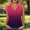 c01Red, variant on Dressy Pleated Tank Tops for Women Sleeveless V Neck Summer Pullover Casual Tunic Shirts Loose Gradient Color Blouse Yellow XXL