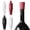 Black, variant on Silicone Wine Stopper Reusable Wine Bottle Stopper Leak-Proof Airtight Seal for Wine Champagne Whiskey Beer Bottles Food Grade Silicone Wine Cork