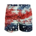 thumbnail image 6 of Pitauce Mens Swim Trunks 4th of July Patriotic Beach Vacation Shorts Quick Dry Casual Drawstring Board Shorts Swim Bathing Suit (Available in Big & Tall, S-5XL), 6 of 6