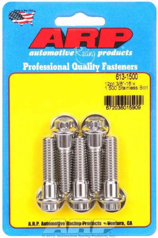 ARP 545-9801 6-Point Complete Engine Fastener Kit - Chrome Moly Steel, Black Oxide Finish - View #10
