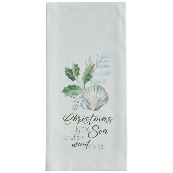 Split P Christmas By The Sea Dishtowel Set of 2