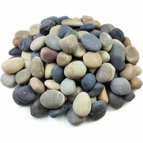 20 Lbs Natural River Rocks Mexican Beach Pebbles 23 Inch Decorative River Rocks For Landscaping Garden Paving Plant Rocks Crafting Walkways And Outdoor Decorative Stone