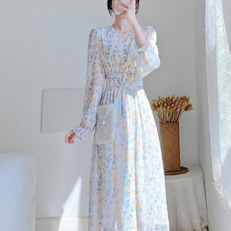 Formal Dress: 27475. Long Chiffon Dress, Illusion Neckline, Flowy | Alyce  Paris
