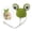 frog, variant on Serenable Small Animals Hat Headgear Adjustable Hamster Hat for Reptile Lizards Ferret rabbits