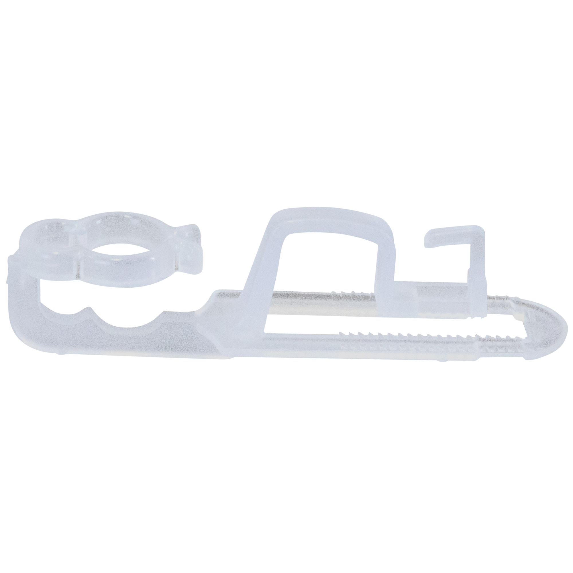 All in One Transparent Outdoor Christmas Light Gutter Shingle Clips - 100pc