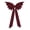 Red, variant on Large Gothic Bat Giant Bow Halloween Hanging Ornament Indoor Party Christmas Tree Topper Decorations(1Pcs)