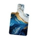 thumbnail image 4 of Esterilla de Pilates Reformer, esterilla de yoga, antideslizante, para entrenamiento, portátil y ligera. Azul Blanco Oro, 4 of 9
