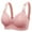 Y-2-Pink, variant on Bigersell Full-Coverage Bras for Women Plus Size Wireless Bra Smoothing Comfort Soft V-Neck Push up Bras No Underwire Padded Bralette Full Figure Bra Style-D16, Y-1-Red 46B