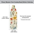 thumbnail image 5 of HELLHERO Retro Floral Ironing Board Cover Dust Covers Stretchable Iron Board Protective Cover Easy to Install Standard Size Padding Decorative Covers for Most Iron Boards Home Decor, 5 of 5