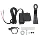 thumbnail image 1 of Cargador de teléfono para motocicleta, bicicleta eléctrica, 3,1 A, doble USB, kit de actualización con voltímetro rojo, 1 of 14