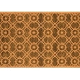 thumbnail image 1 of Ahgly Company Indoor Rectangle Oriental Orange Industrial Area Rugs, 4' x 6', 1 of 4