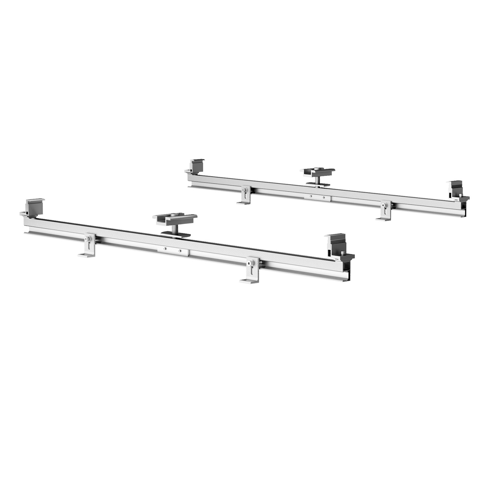 VEVOR Solar Panel Mounting Brackets Kit  Adjustable for Various Roofs, Durable Installation Solution