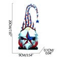 thumbnail image 2 of 4th of July Patriotic Decorations, Independence Day Miniature Gnome Garden Stake Decor, 2 of 5