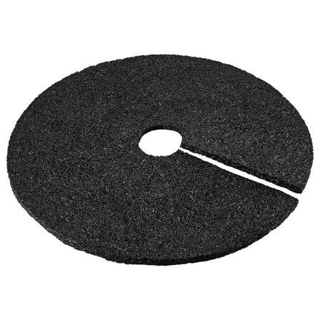 24" Rubber Mulch Tree Ring - 3 Pack (Black)