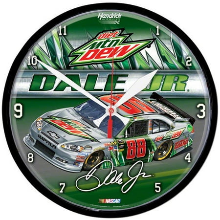 Dale Earnhardt Jr. Round Clock