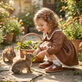 thumbnail image 6 of TEAHOO X STQ KIDS Toddler Girl Mary Jane Shoes Wide Comfortable Non-Slip Dress Shoes for Girls School Shoes Brown Toddler 6, 6 of 8