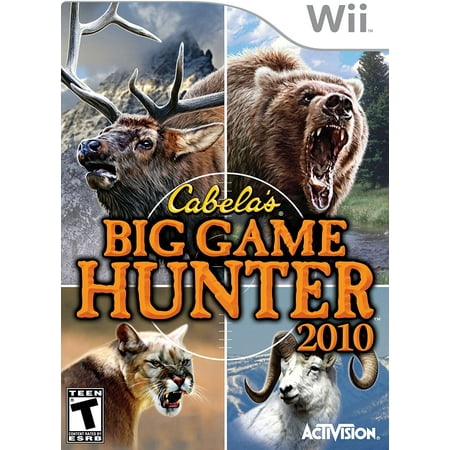 Cabela's Big Game Hunter 2010 - Nintendo Wii (Game Only), Story based action with story written by Brian Andrew Gomez, with 'Clive Barker's Jericho' as.., By (Best Story Based Games)
