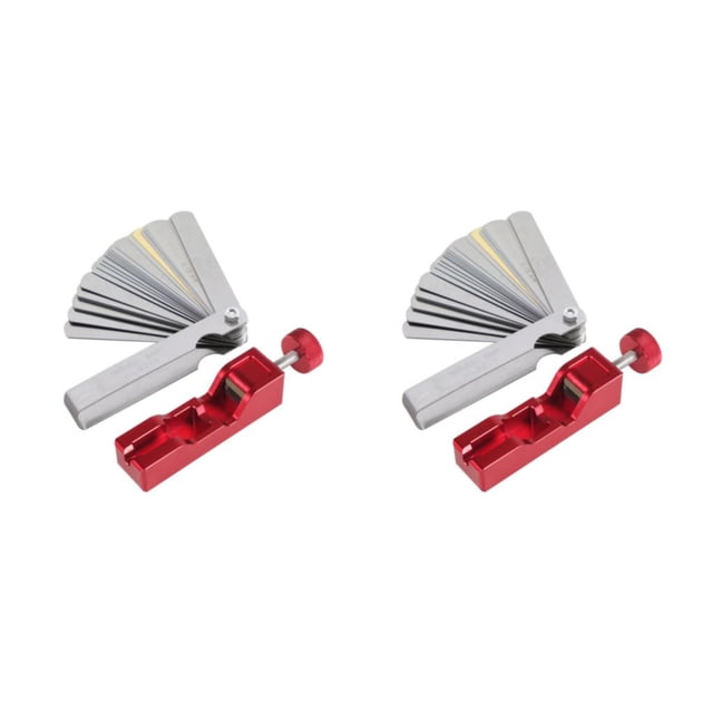 Riwesomey Herramienta portátil Spark Gap Operación simple Universal Kit de herramientas de brecha de enchufe universal, amplio kit de enchufe Rojo 2piezas