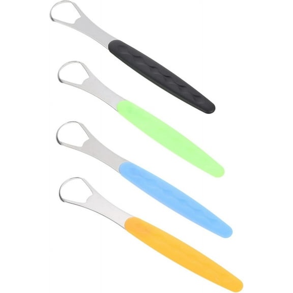 4pcs Tongue Cleaner Cleaning Scraper Tools for Kids Tongue Scraper for Kids Adults Tongue Scrubber Tounge Scrapper Tongue Coating Scraper Adult Tongue Scraper Oral Care Tool Child