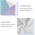 thumbnail image 4 of Dreamtimes 3 PCS Towel Fantasy Gradient Rainbow Cotton Bath Towel Set (1 Bath Towel, 1 Hand Towel, 1 Washcloth) for Bathroom, Super Soft and Quick Dry Towels, 4 of 7