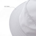 thumbnail image 4 of Ocean & Earth Indo Stiff Peak Surf Sun Hat Grey Medium UPF50+, 4 of 5