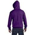 thumbnail image 2 of Adult Heavy Blend™ Full-Zip Hooded Sweatshirt - PURPLE - M, 2 of 2