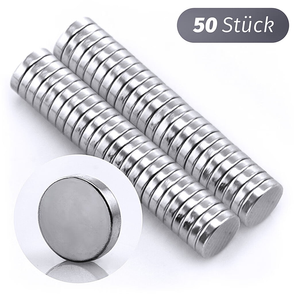 N35 Strong Round Disc RareEarth Neodymium 50Pcs